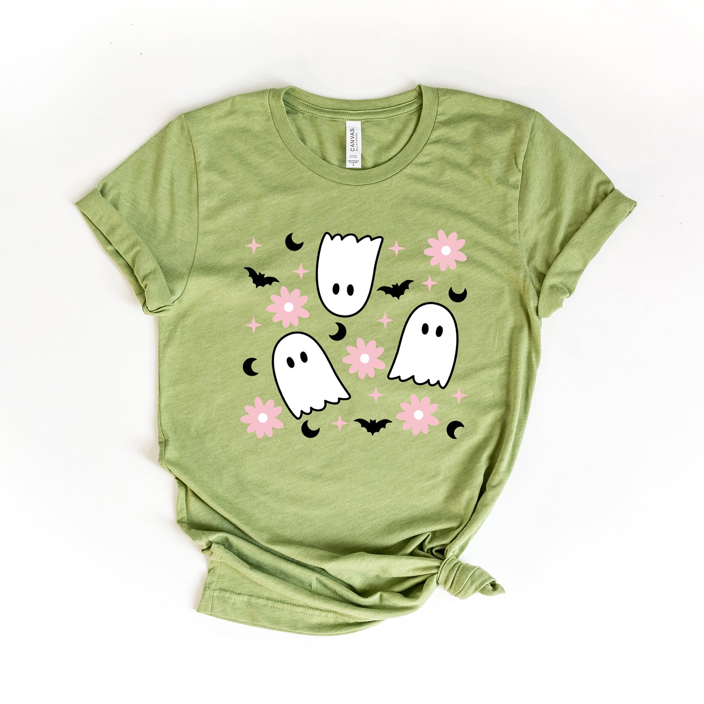 Ghost Flowers | Short Sleeve Crew Neck