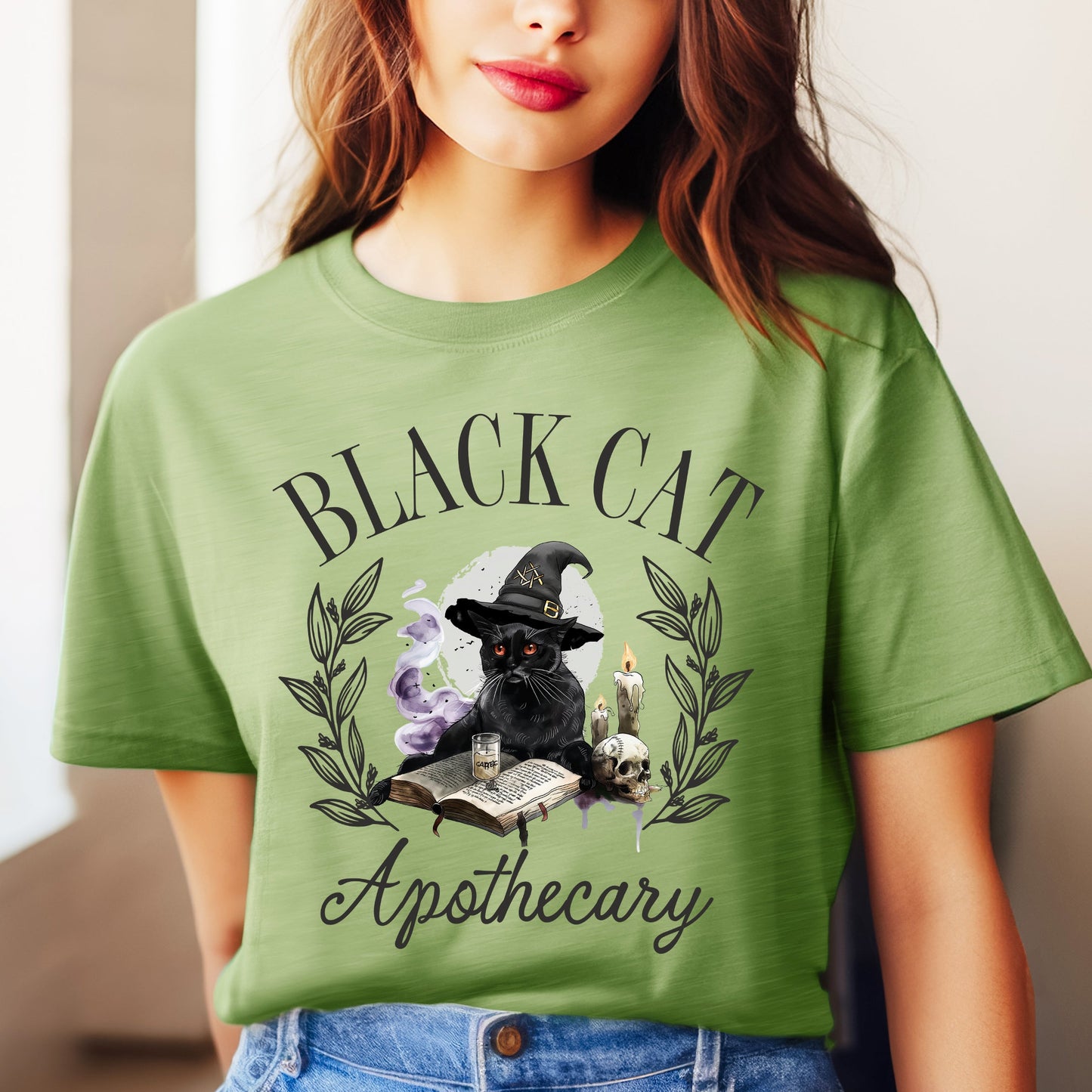 Black Cat Apothecary | Short Sleeve Graphic Tee