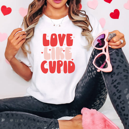 Love Like Cupid Bold | Garment Dyed Tee