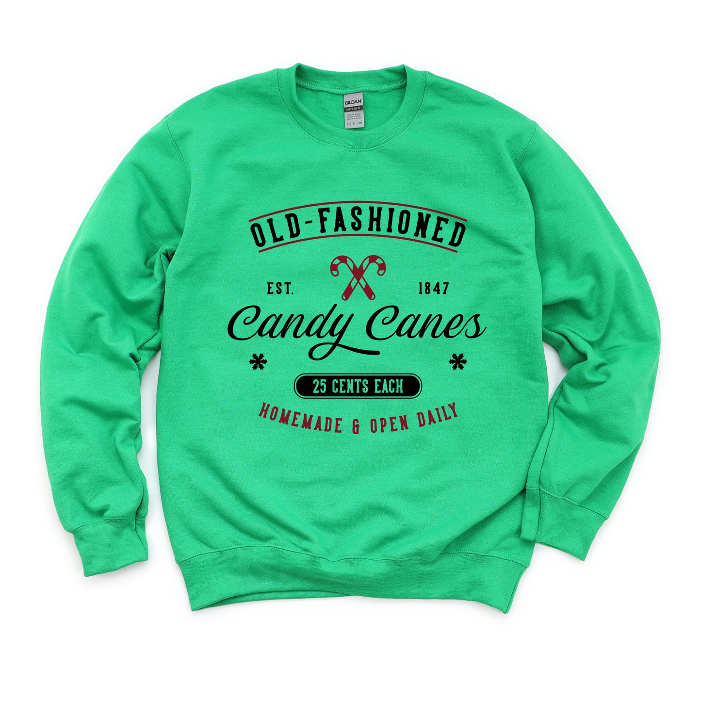 Old-Fashioned Candy Canes | Sweatshirt