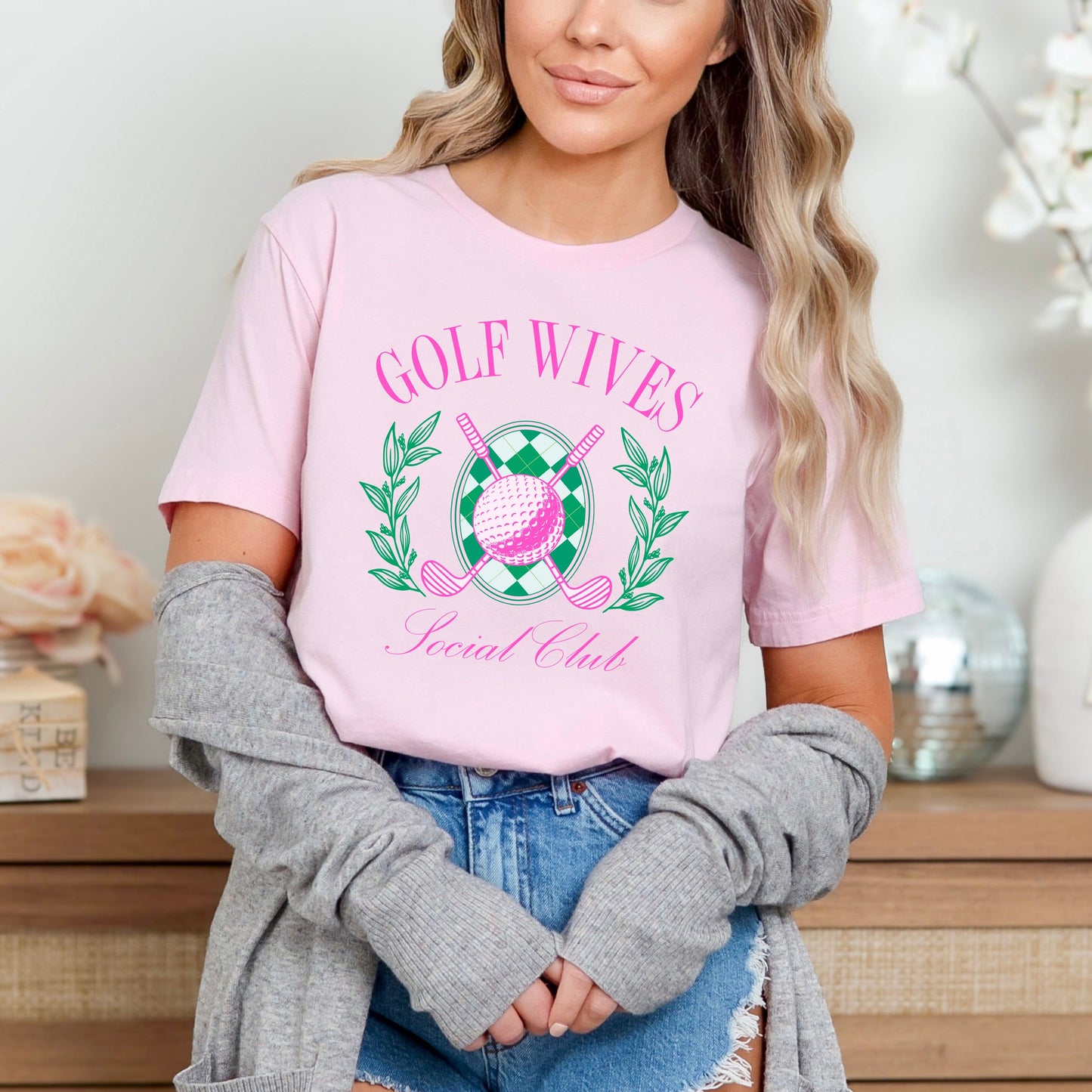 Golf Wives Social Club |Short Sleeve Crew Neck