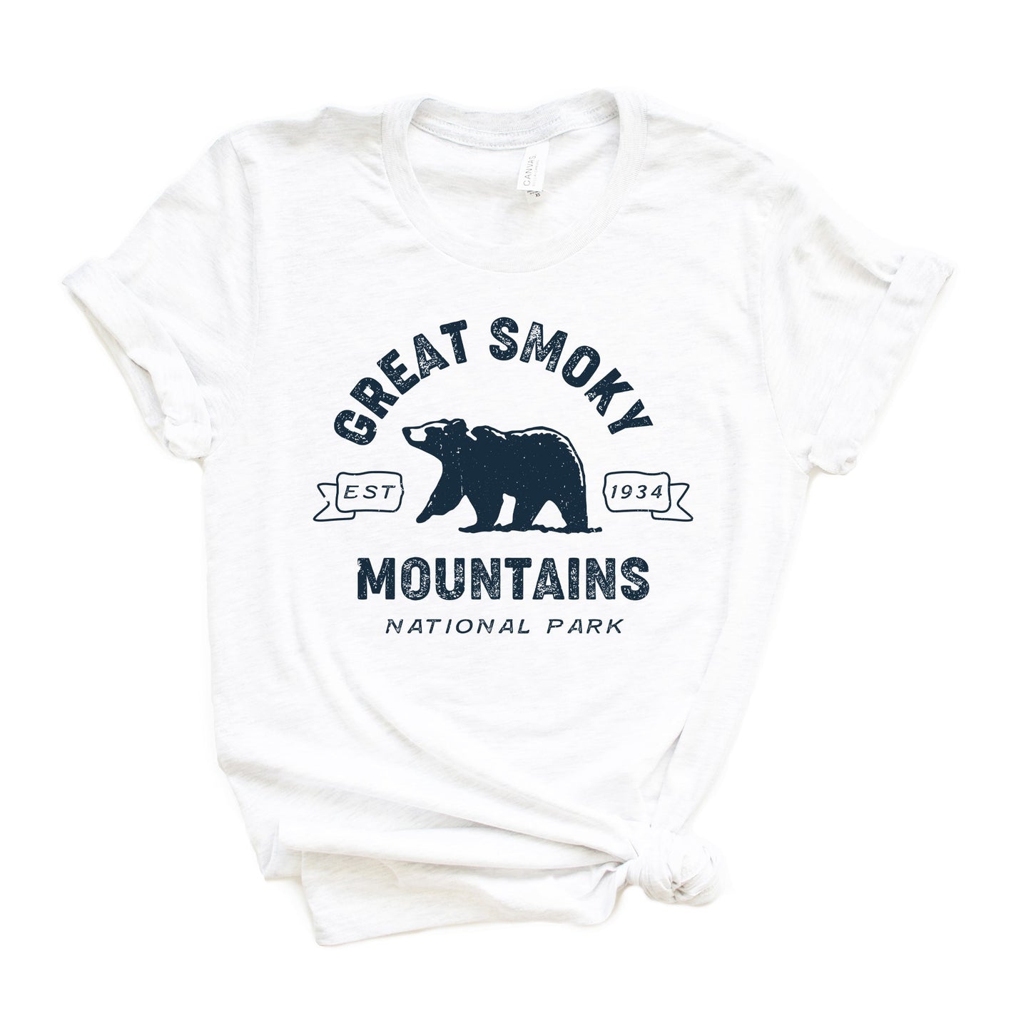 Vintage Great Smoky Mountains National Park | Short Sleeve Graphic Tee