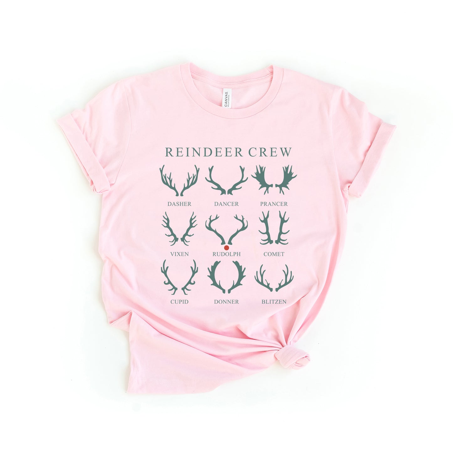 Reindeer | Short Sleeve Crew Neck