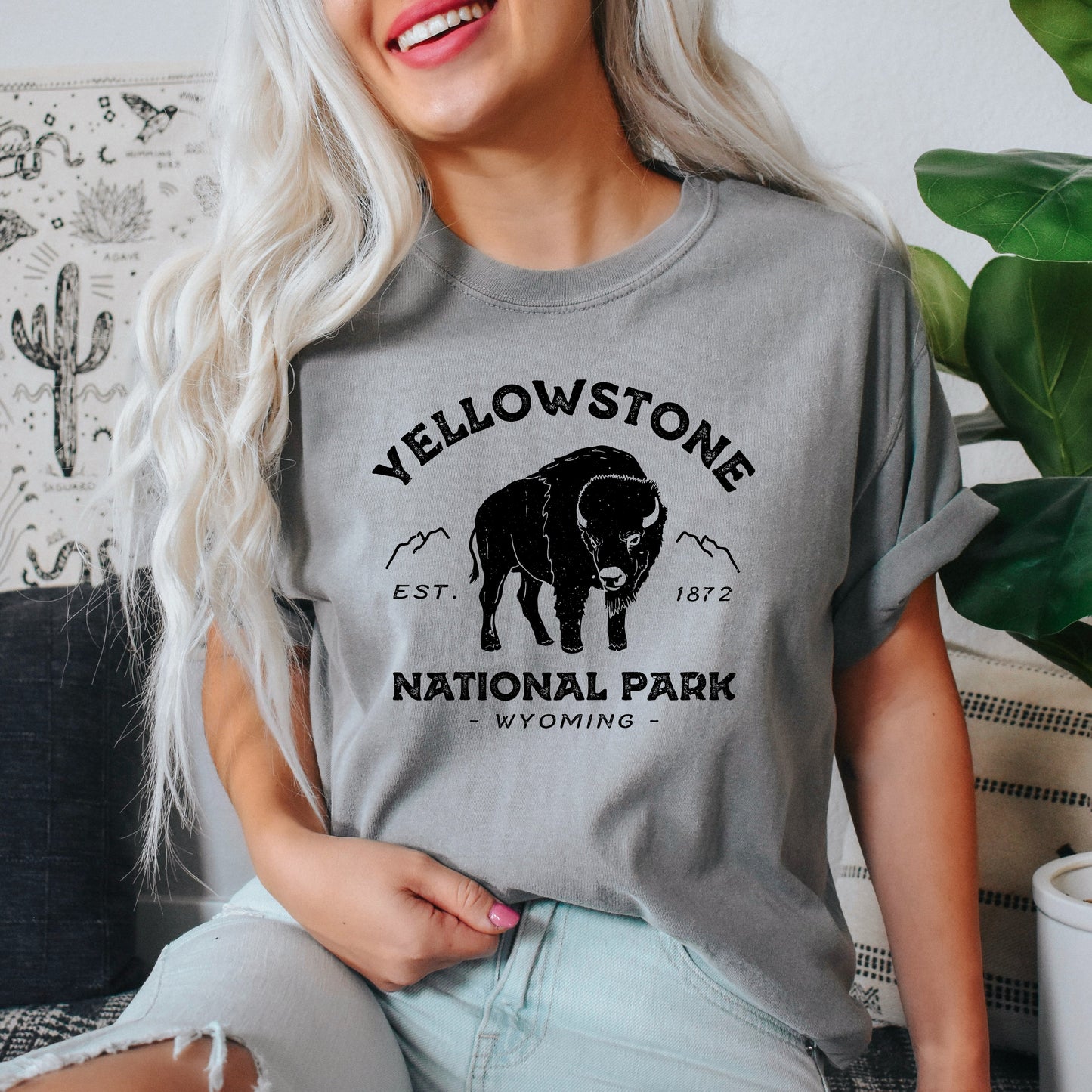 Vintage Y National Park | Garment Dyed Tee