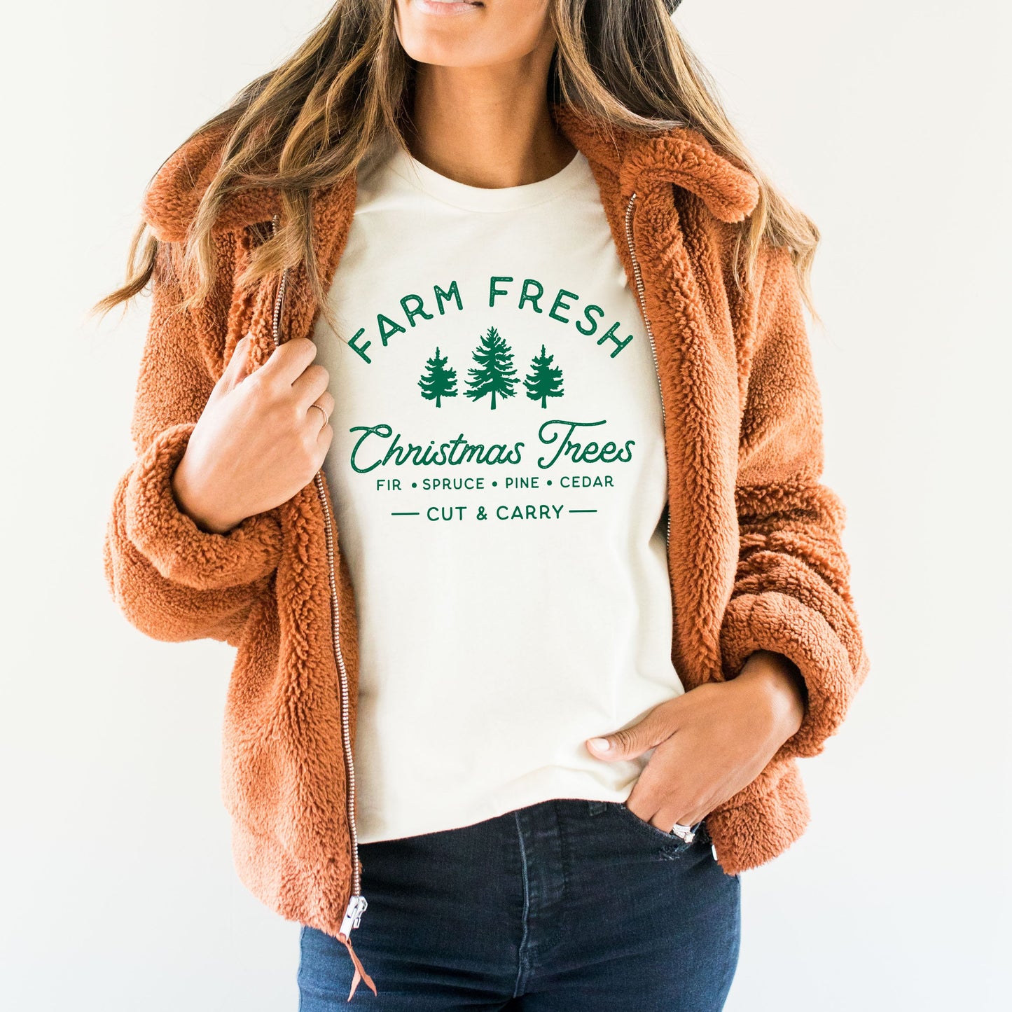 Farm Fresh Christmas Trees | Short Sleeve Graphic Tee