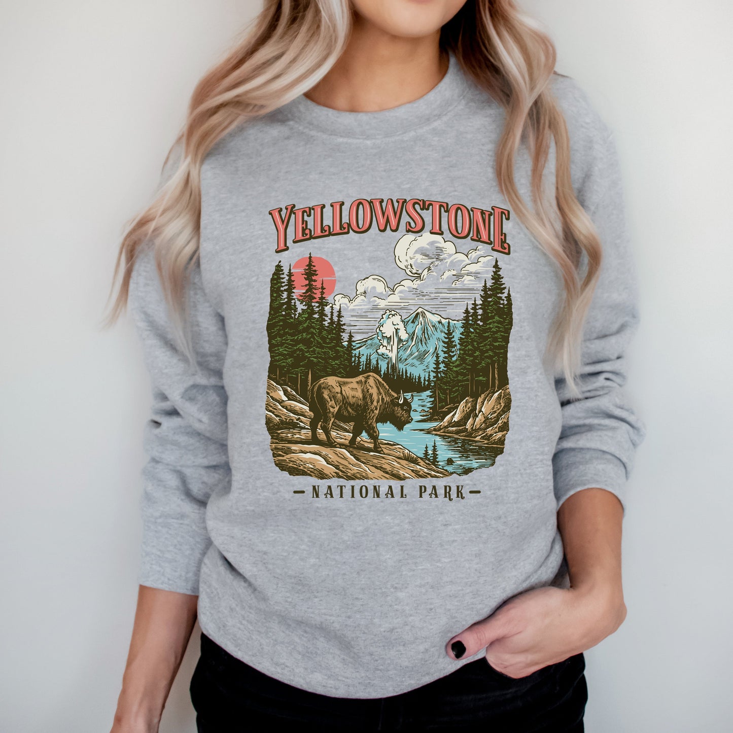 Y National Park Buffalo | Sweatshirt