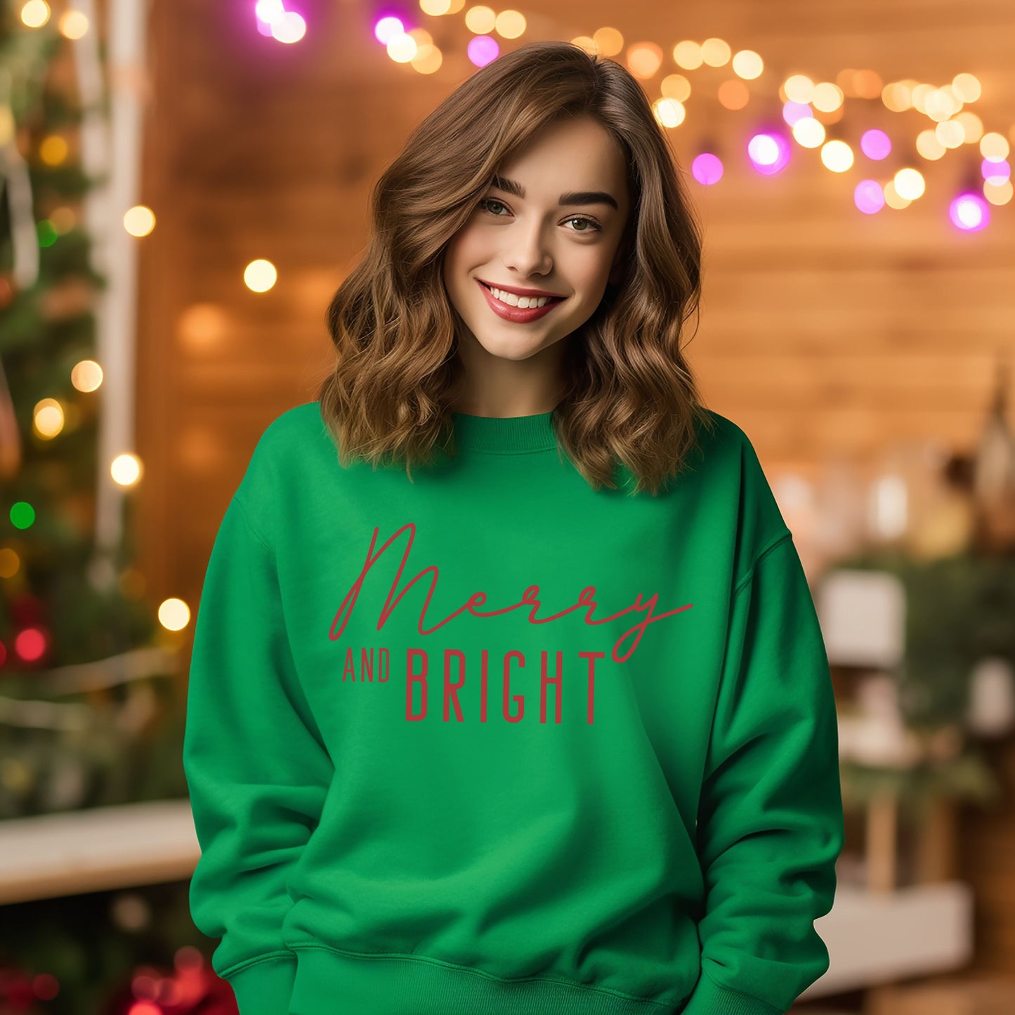 Merry And Bright | Sweatshirt
