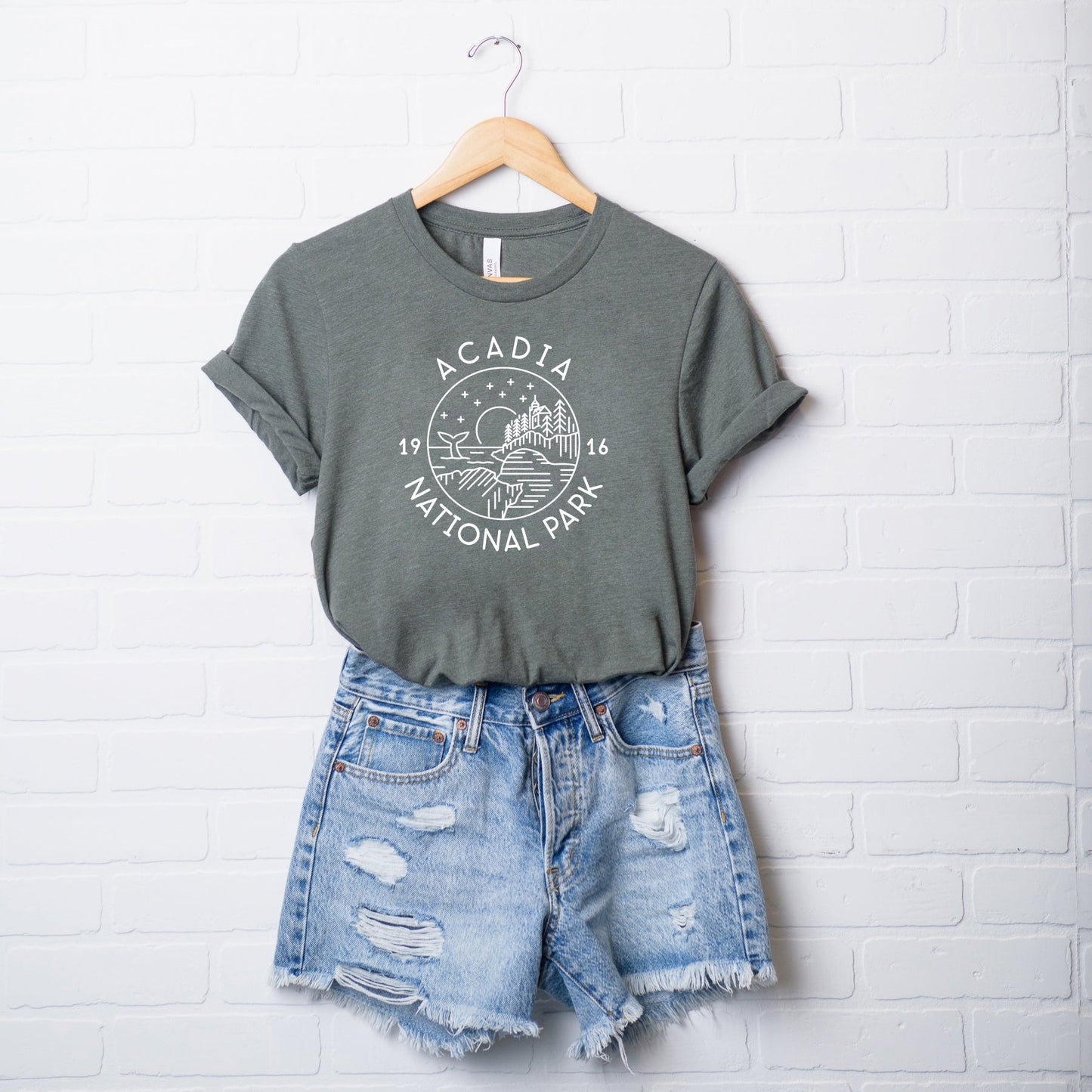 Acadia National Park | Short Sleeve Graphic Tee