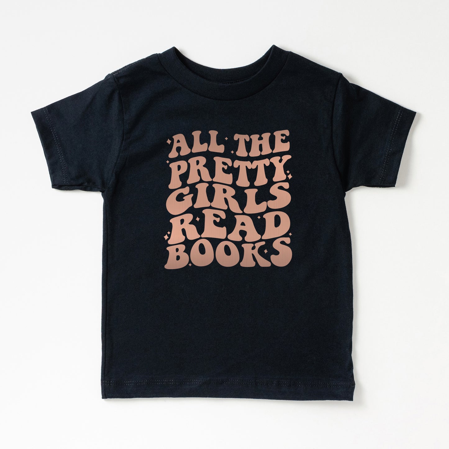 Pretty Girls Read Books | Youth Short Sleeve Crew Neck