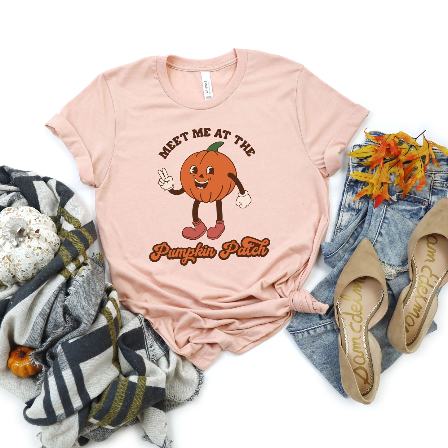 Meet Me At The Pumpkin Patch Pumpkin | Short Sleeve Graphic Tee