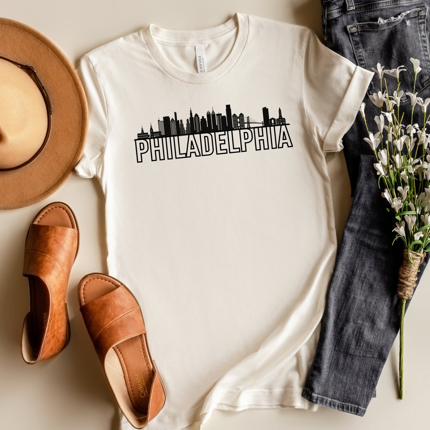 Philadelphia Buildings | Short Sleeve Crew Neck