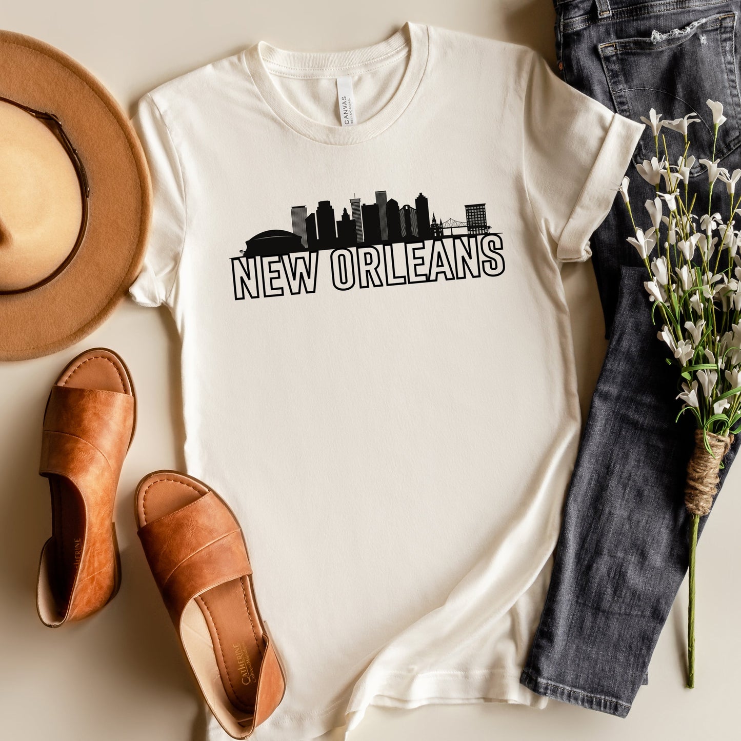 New Orleans Buildings | Short Sleeve Crew Neck