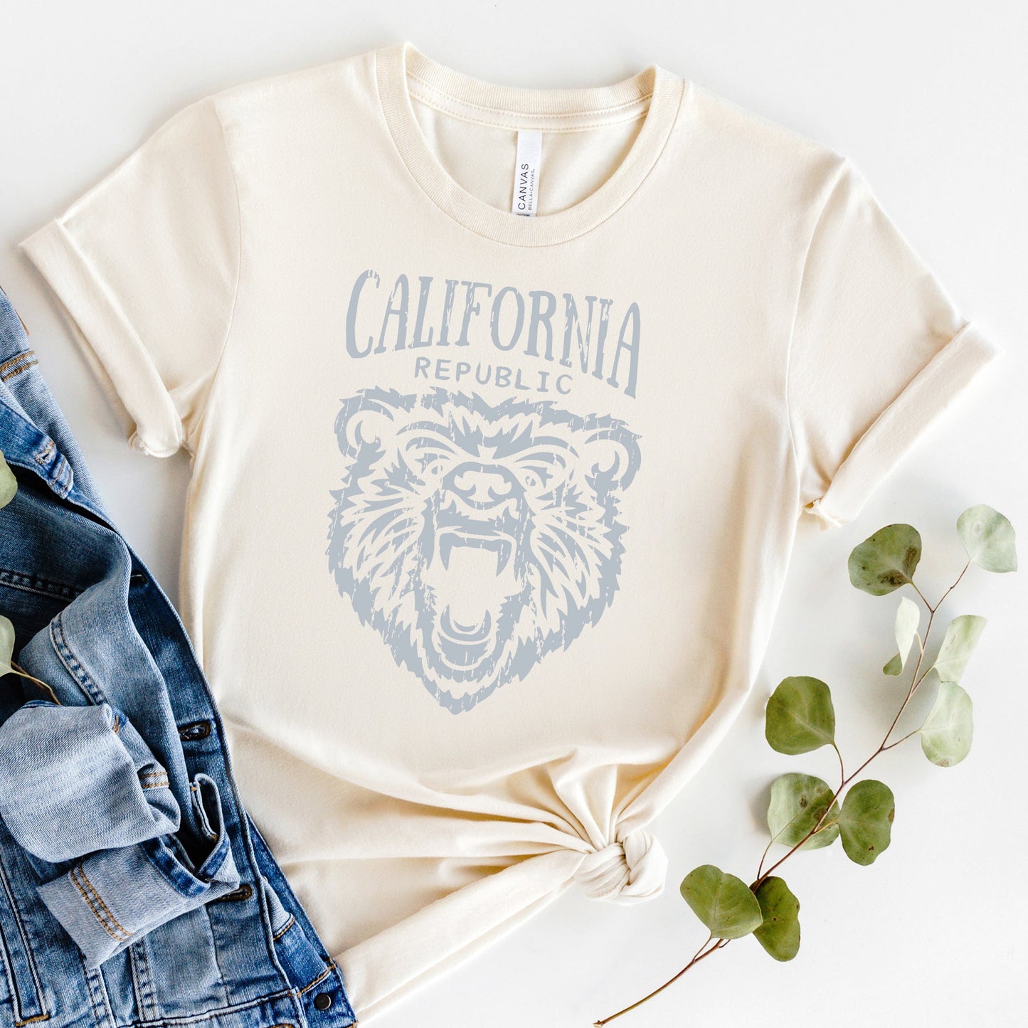 California Republic Bear | Short Sleeve Graphic Tee
