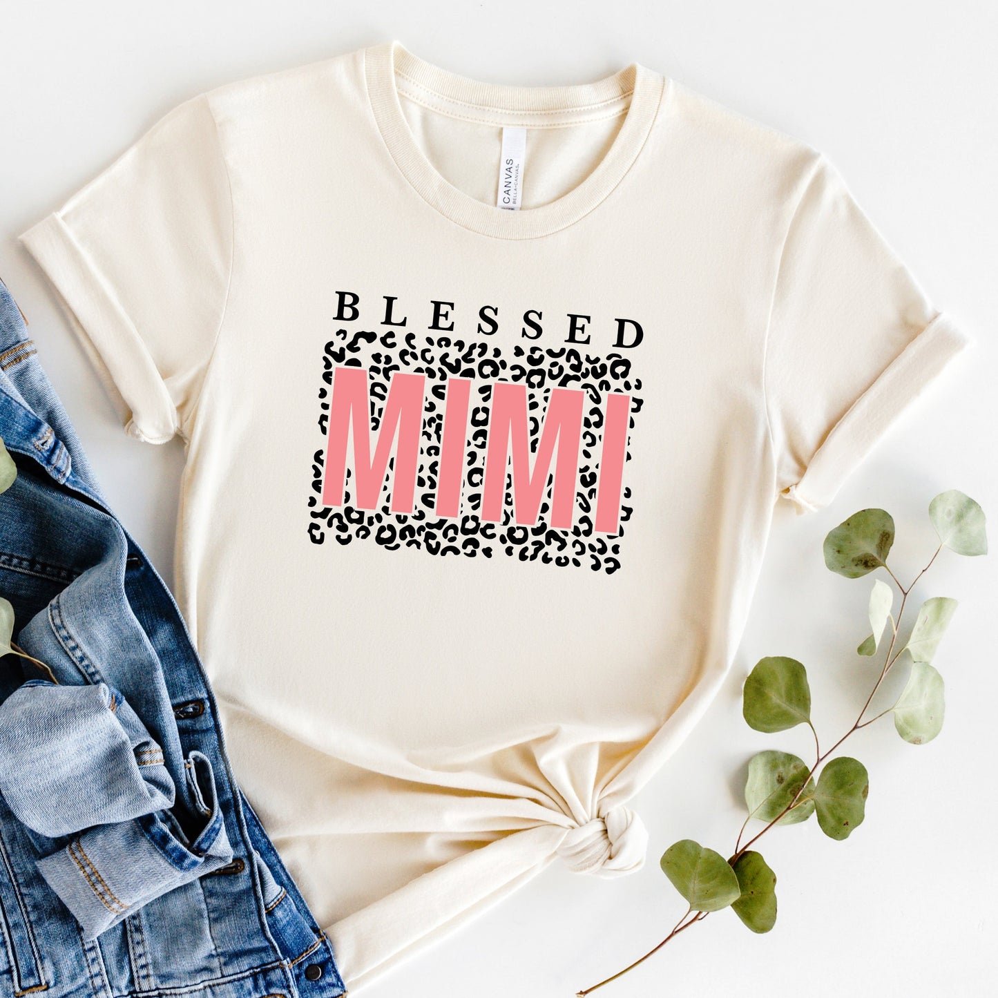 Bless Mimi Leopard | Short Sleeve Graphic Tee
