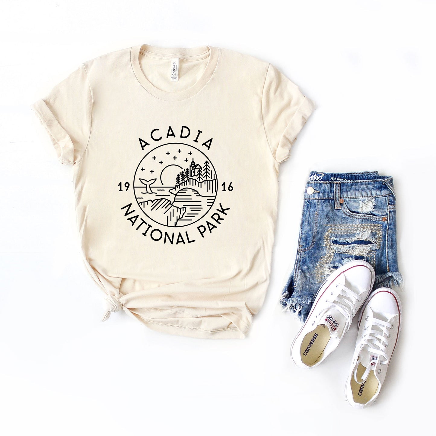 Acadia National Park | Short Sleeve Graphic Tee