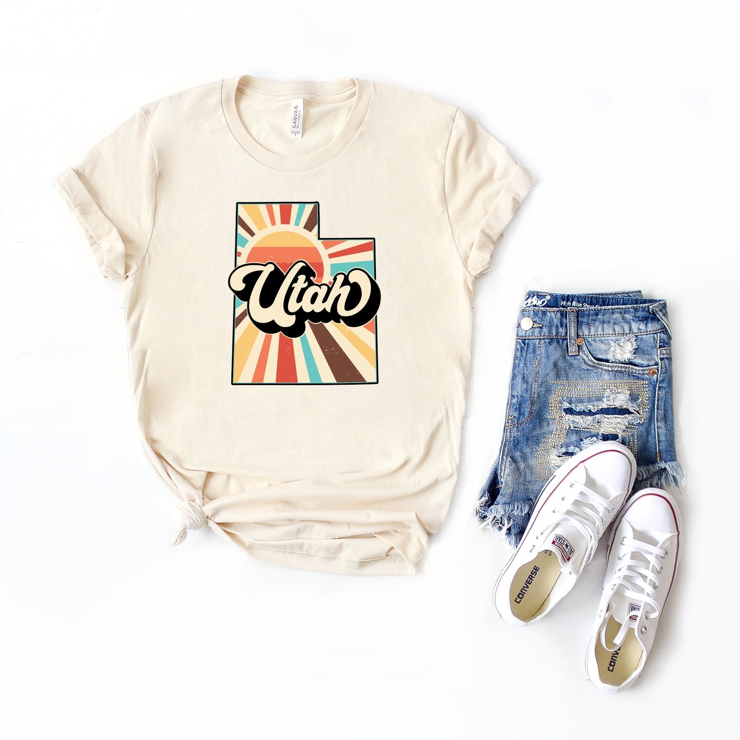 Retro Utah | Short Sleeve Graphic Tee