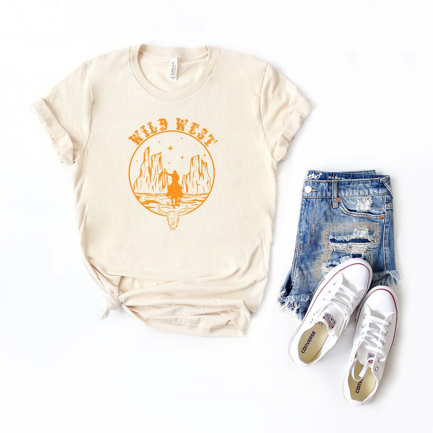Wild West Cowboy | Short Sleeve Graphic Tee