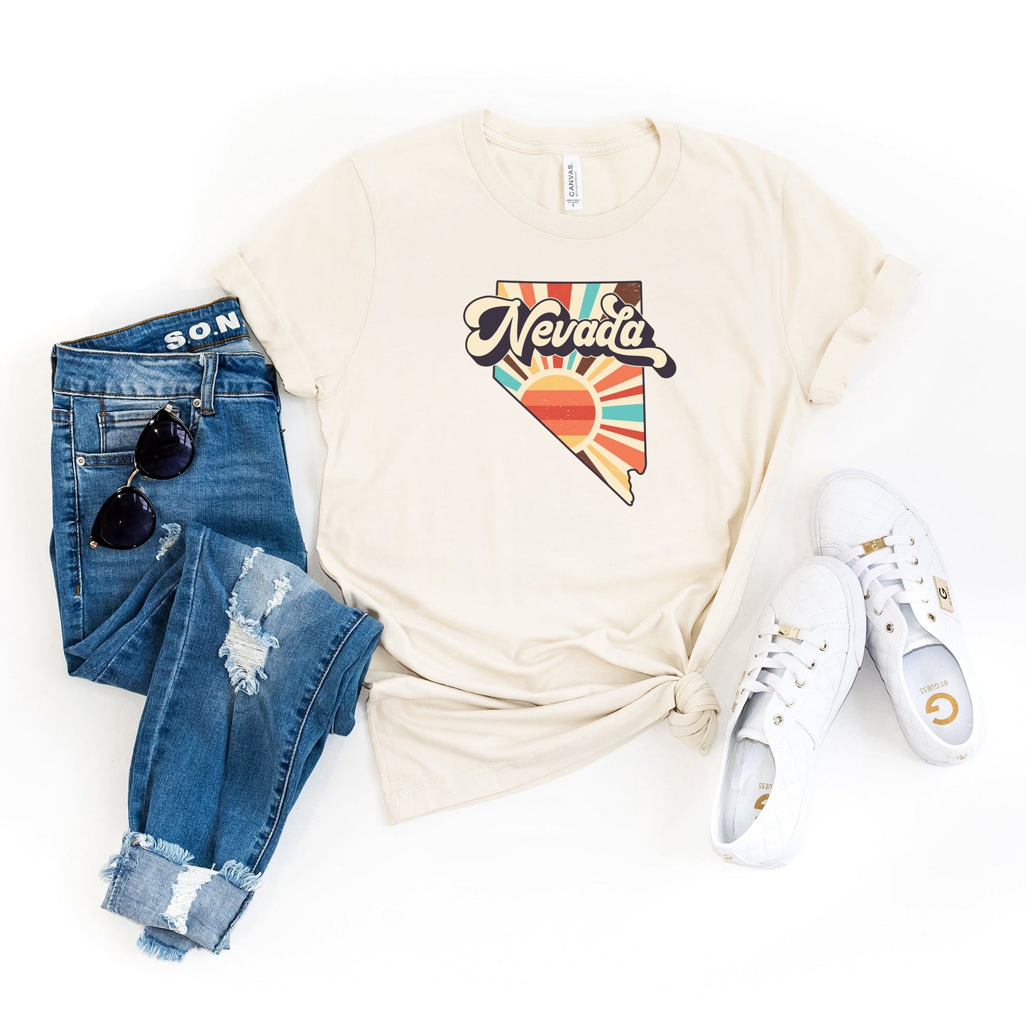 Retro Nevada | Short Sleeve Graphic Tee
