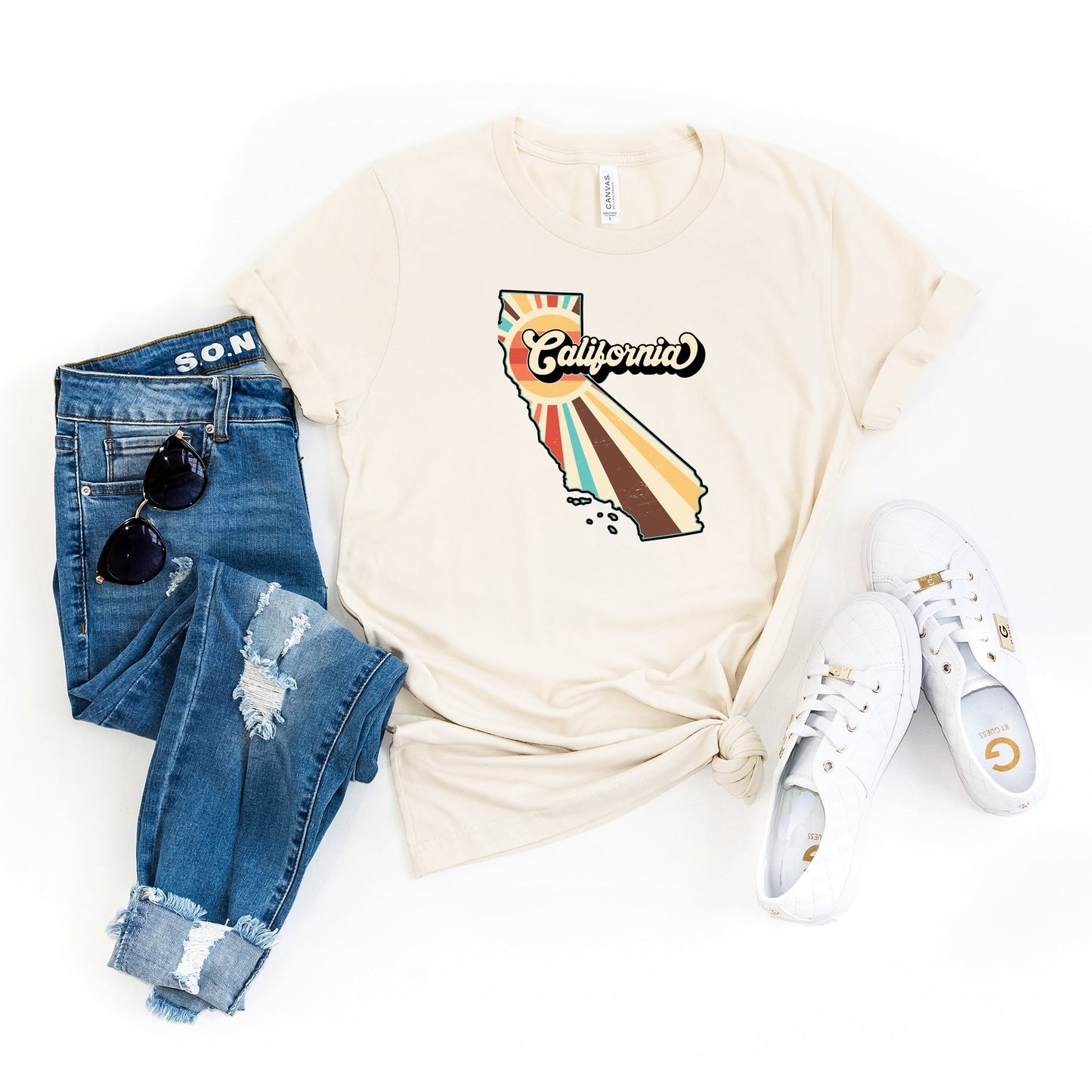 Retro California | Short Sleeve Graphic Tee