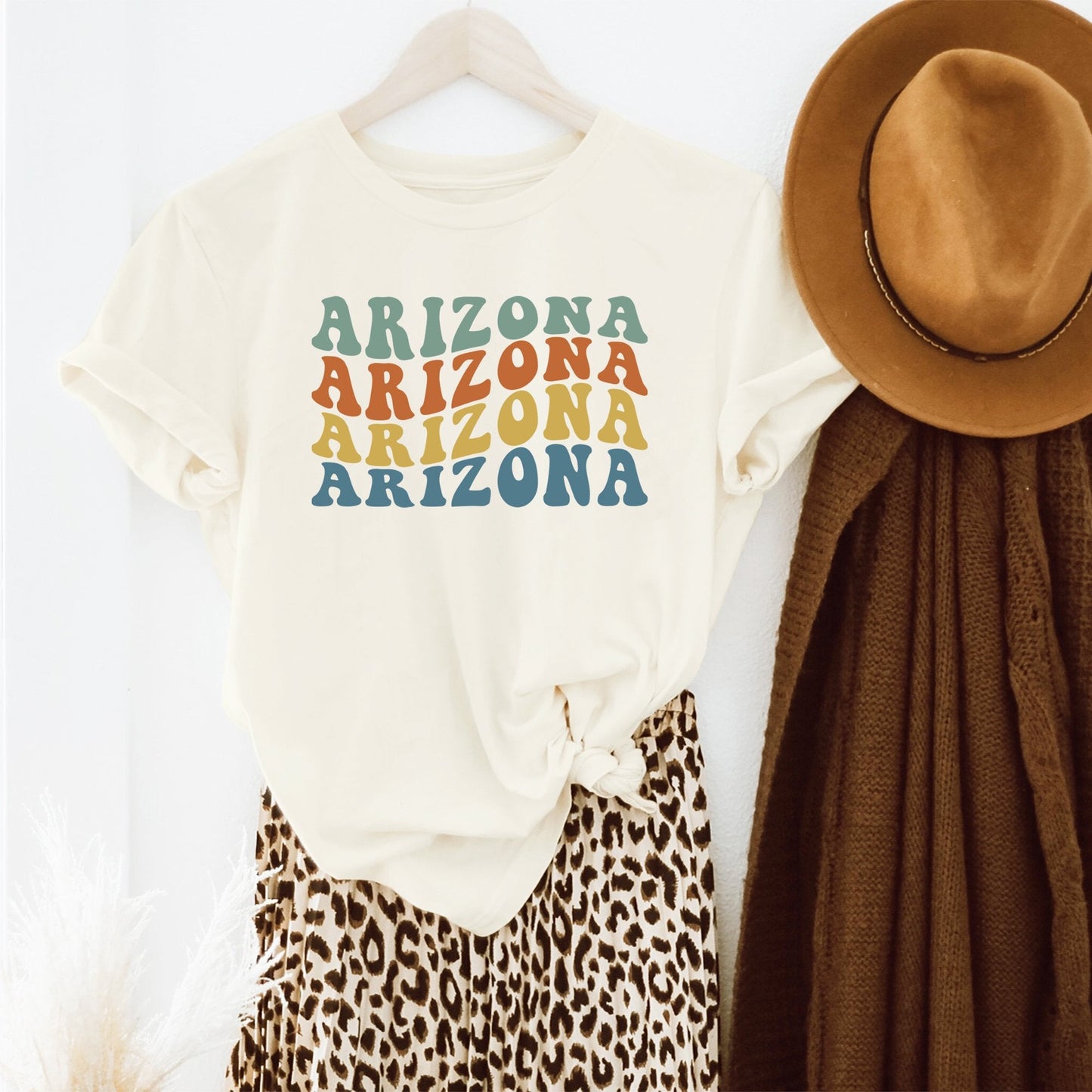 Arkansas Retro Wavy | Short Sleeve Graphic Tee