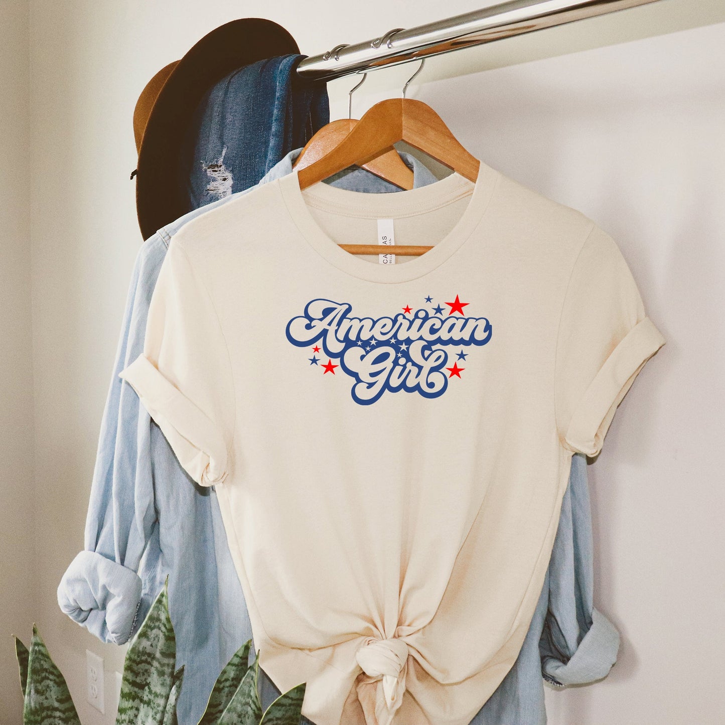 American Girl Retro Stars | Short Sleeve Graphic Tee