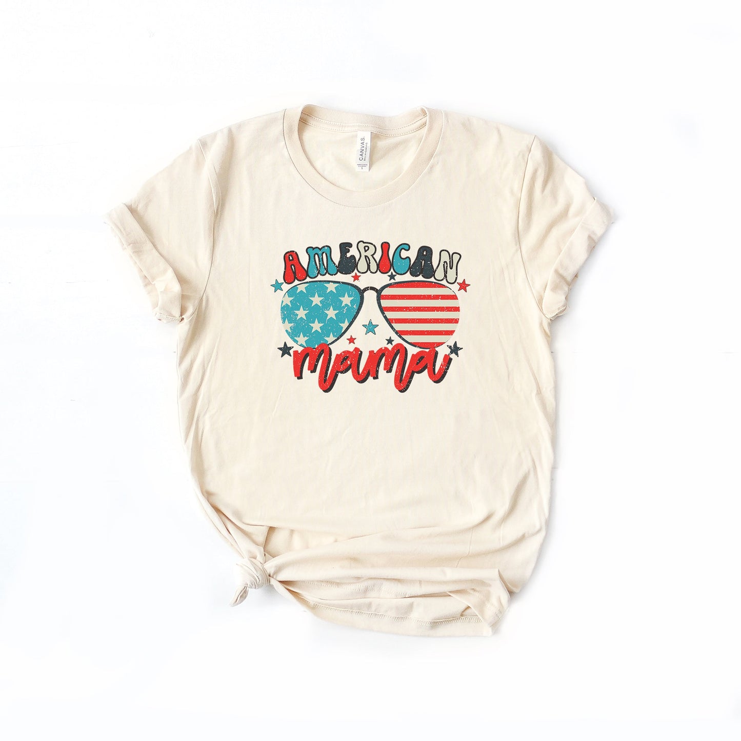 American Mama Sunglasses | Short Sleeve Graphic Tee