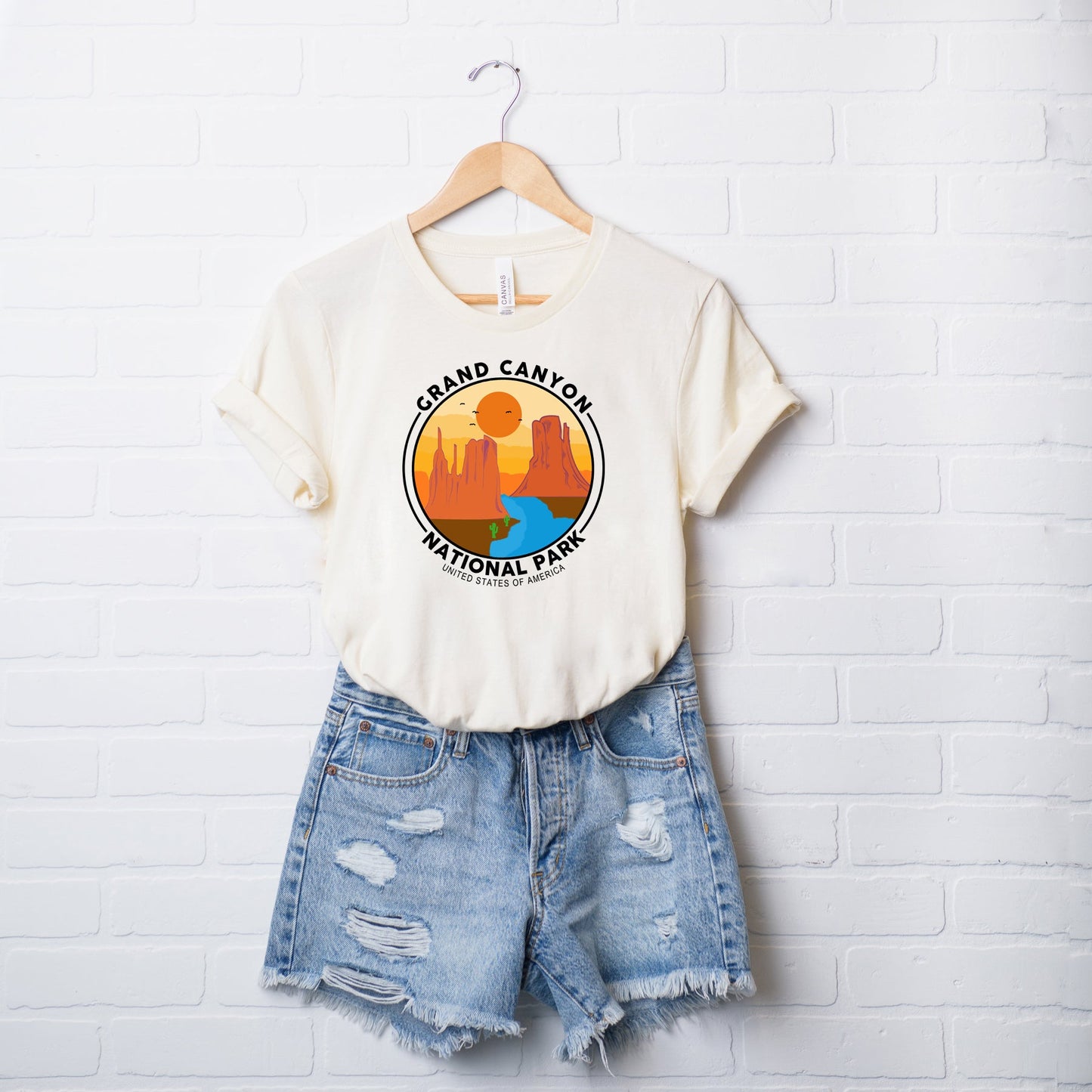 Grand Canyon National Park Badge | Short Sleeve Graphic Tee