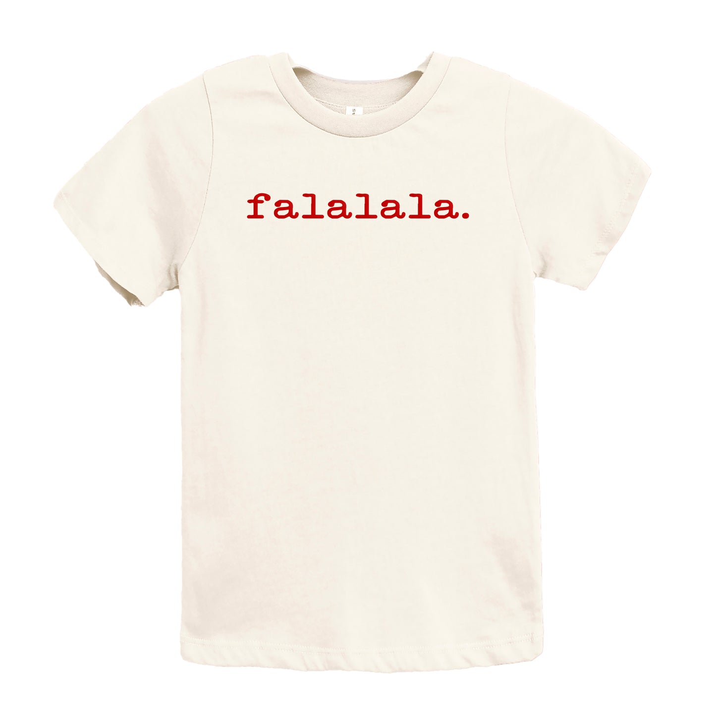 Fa La La Puff Print | Youth Graphic Short Sleeve Tee