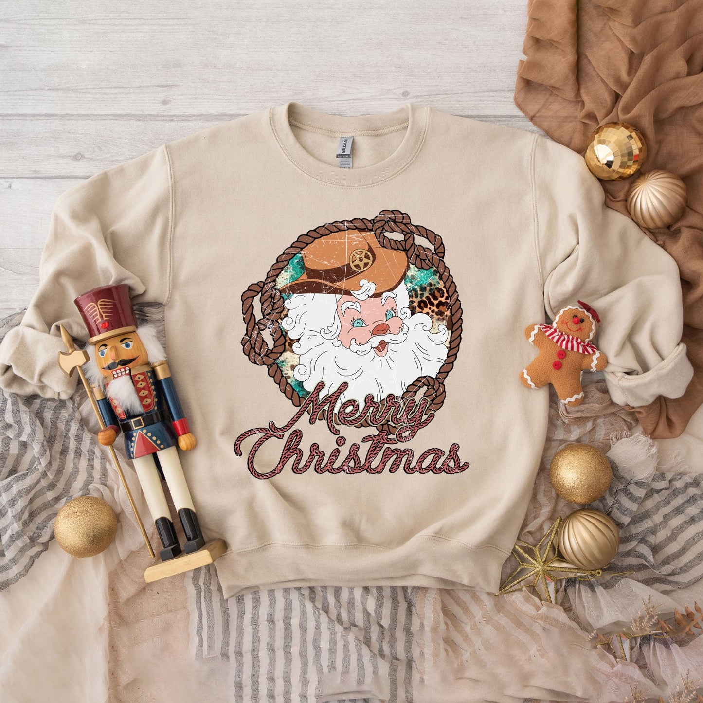 Western Santa | Sweatshirt