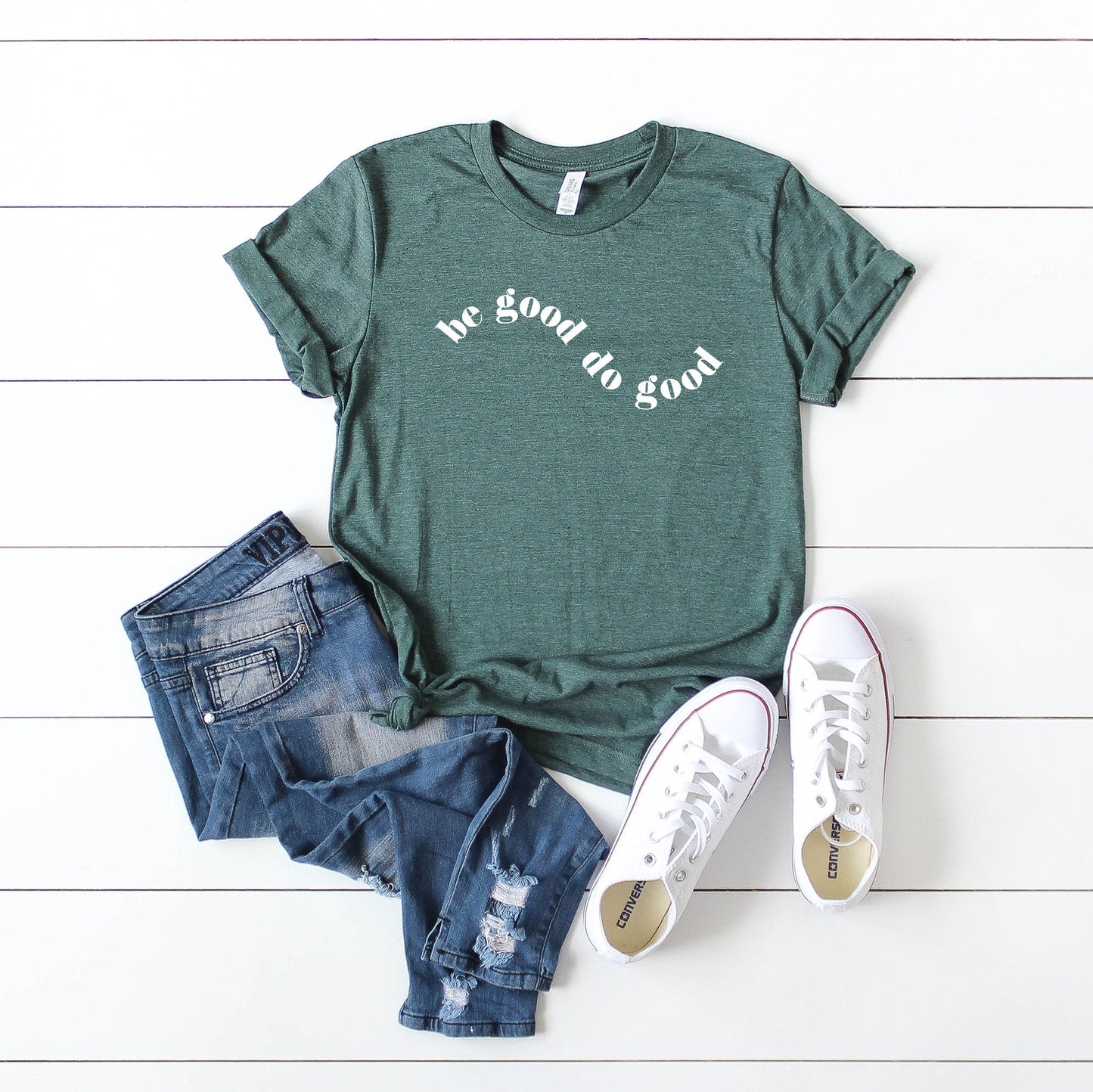 Be Good Do Good Wavy | Short Sleeve Graphic Tee