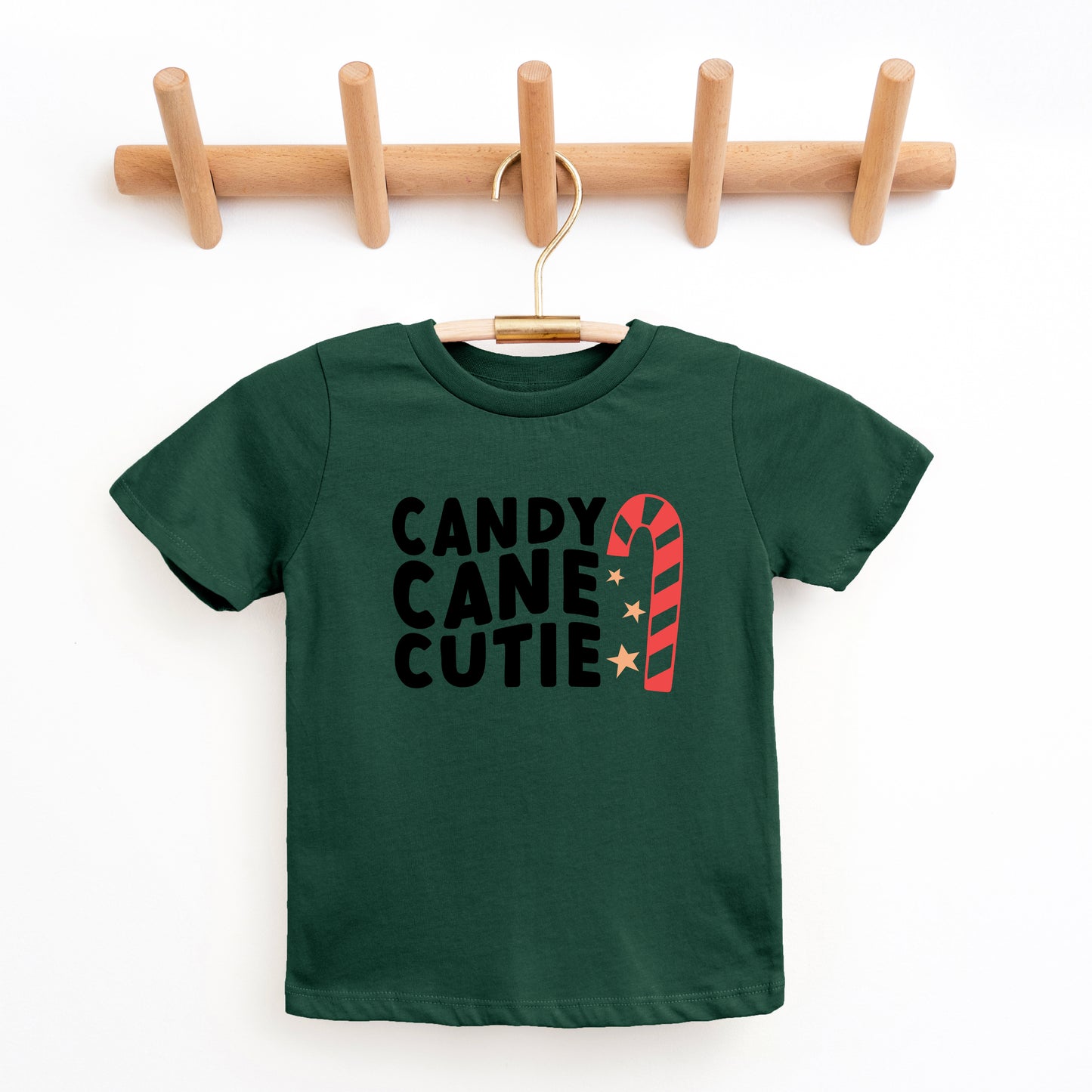 Candy Cane Cutie | Youth Short Sleeve Crew Neck