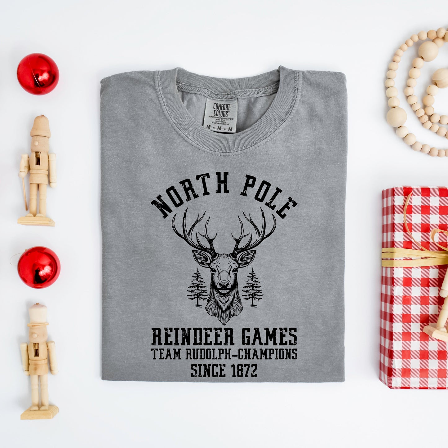 North Pole Reindeer Games | Garment Dyed Tee