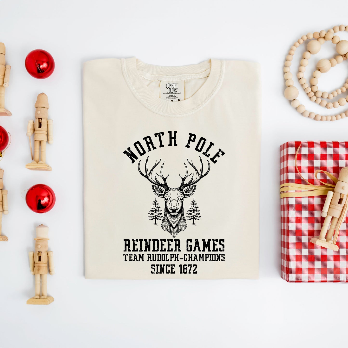 North Pole Reindeer Games | Garment Dyed Tee