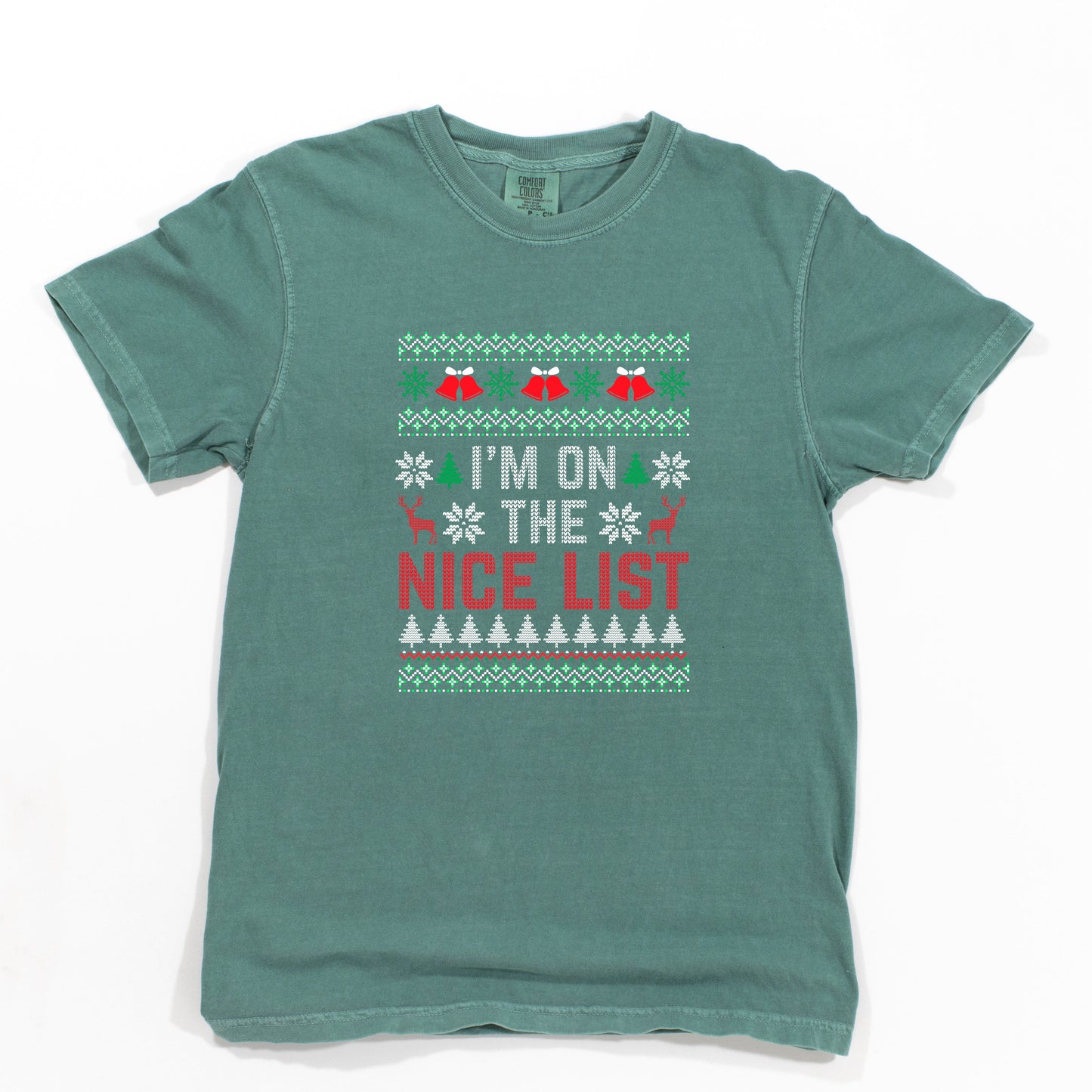 I'm on the Nice List | Garment Dyed Tee