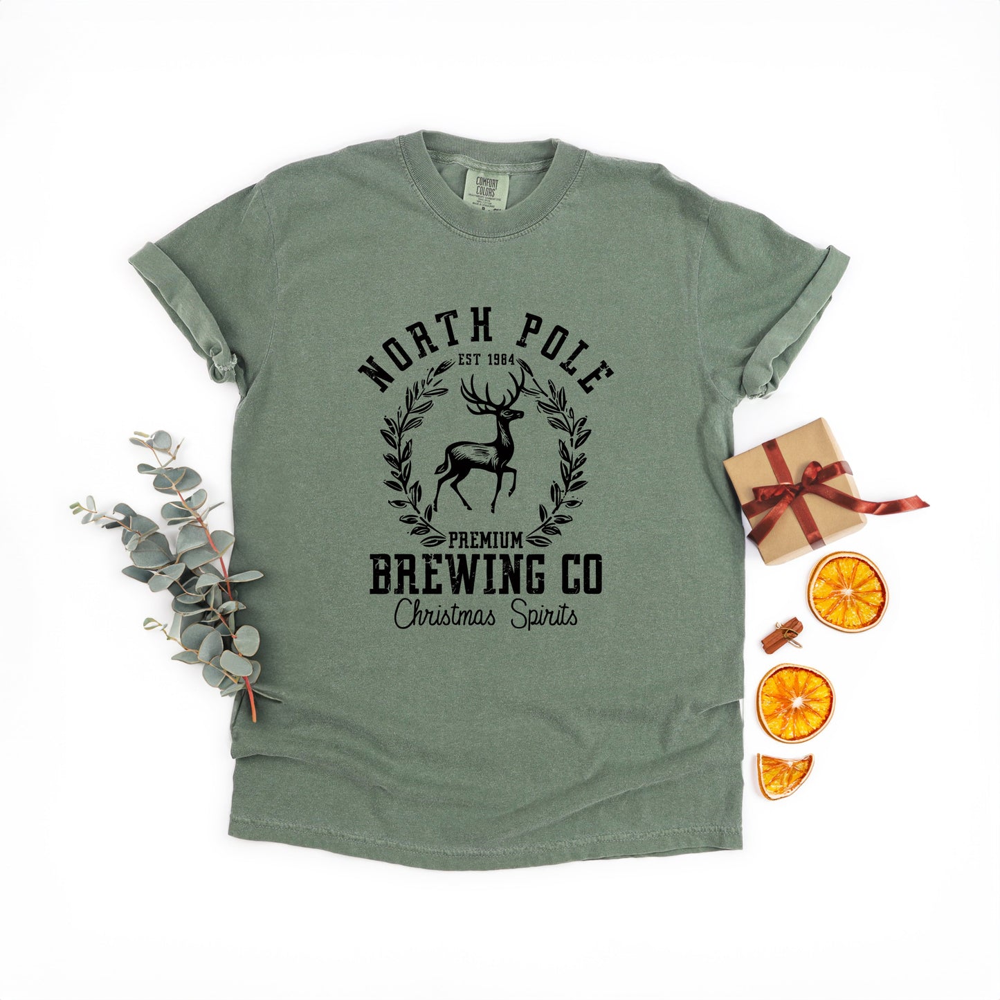 North Pole Brewing Co | Garment Dyed Tee