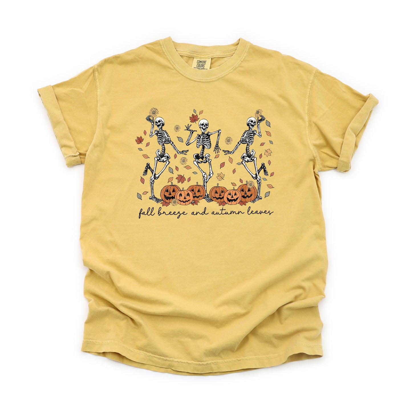 Fall Breeze Skeletons | Garment Dyed Tee