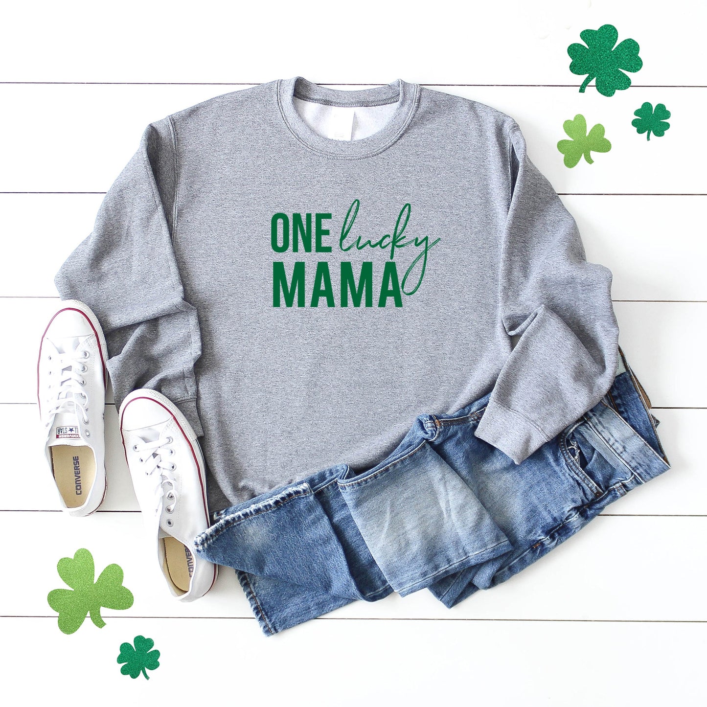 One Lucky Mama | Sweatshirt