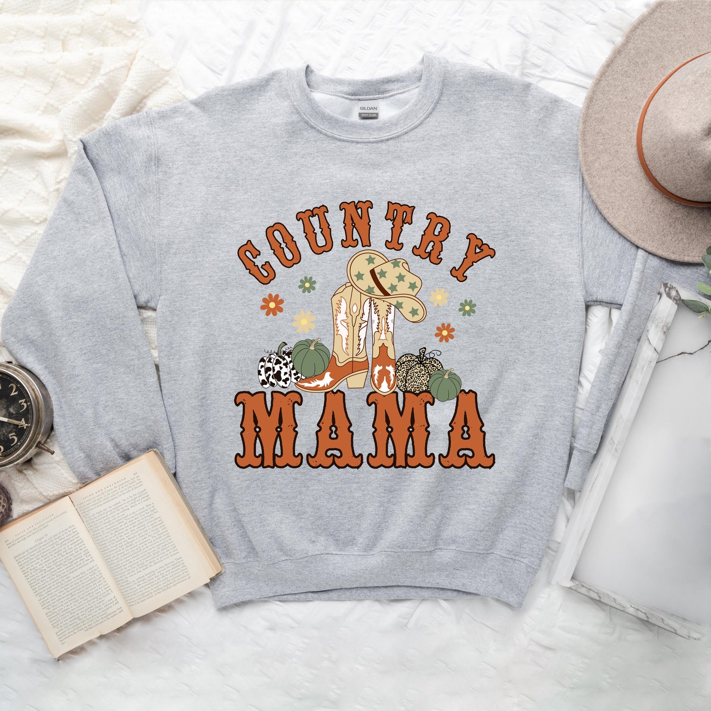 Country Mama Boots | Sweatshirt