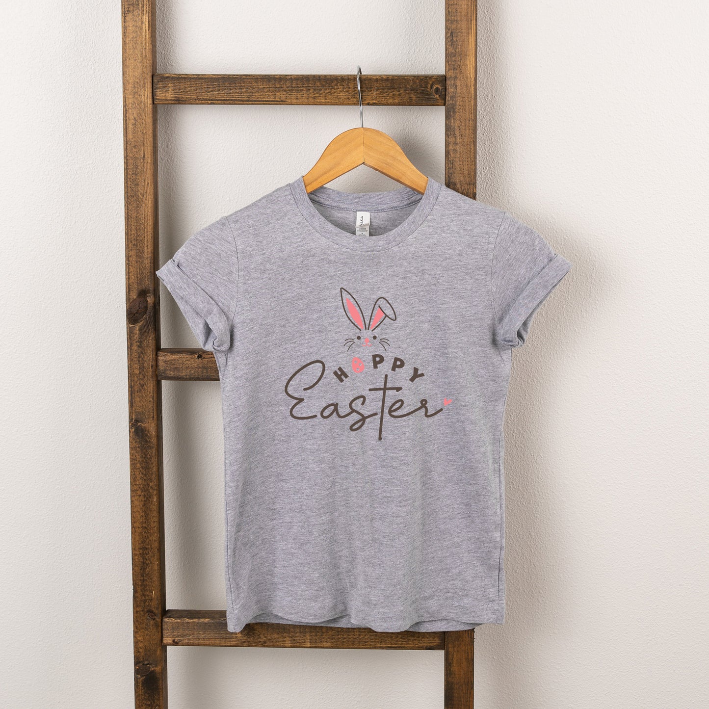 Hoppy Easter Bunny Egg | Youth Short Sleeve Crew Neck