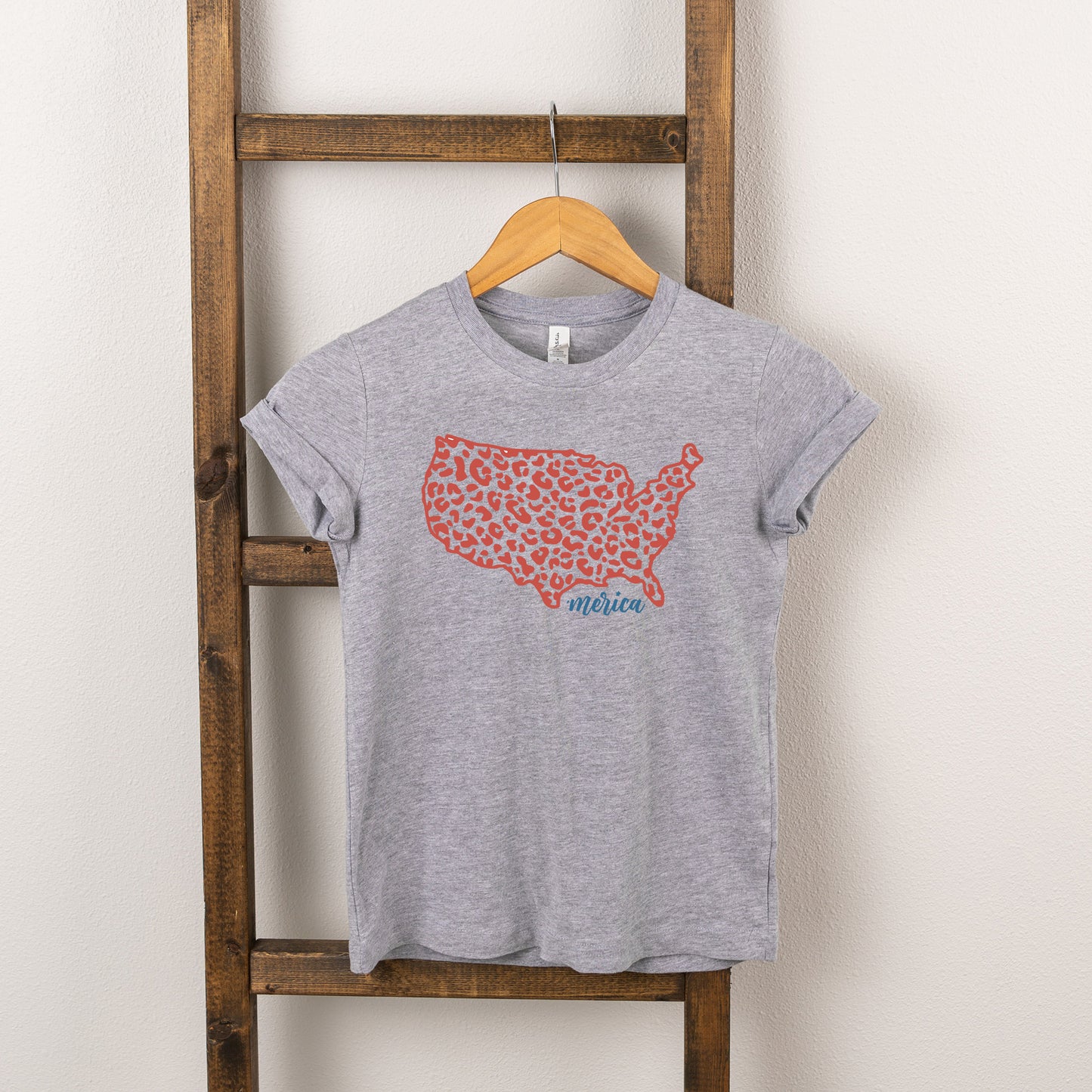 America Map | Youth Short Sleeve Crew Neck
