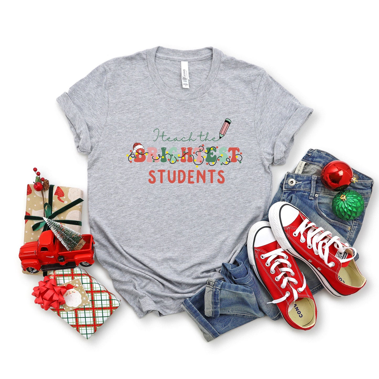 I Teach The Brightest Students | Short Sleeve Graphic Tee