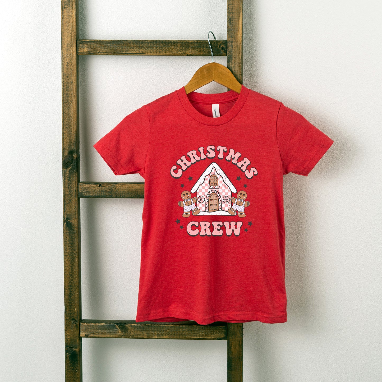 Christmas Gingerbread Crew | Youth Short Sleeve Crew Neck