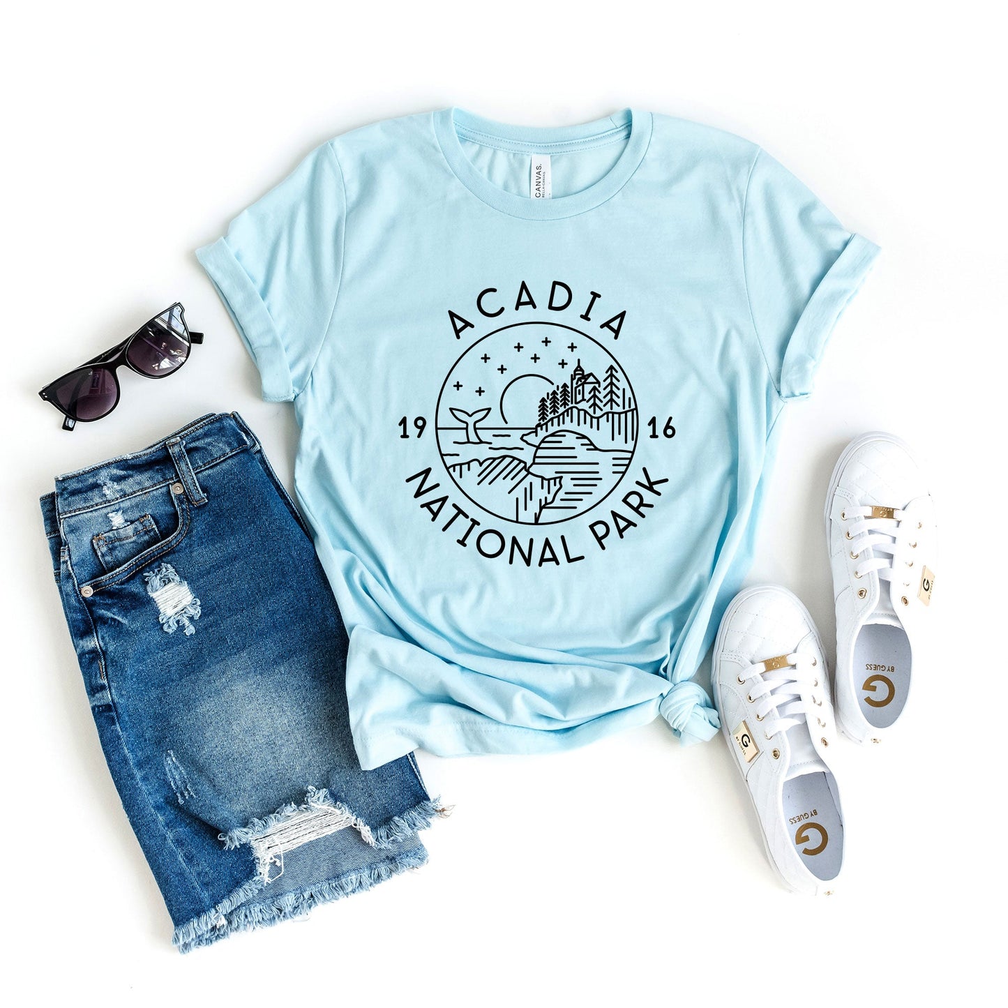 Acadia National Park | Short Sleeve Graphic Tee