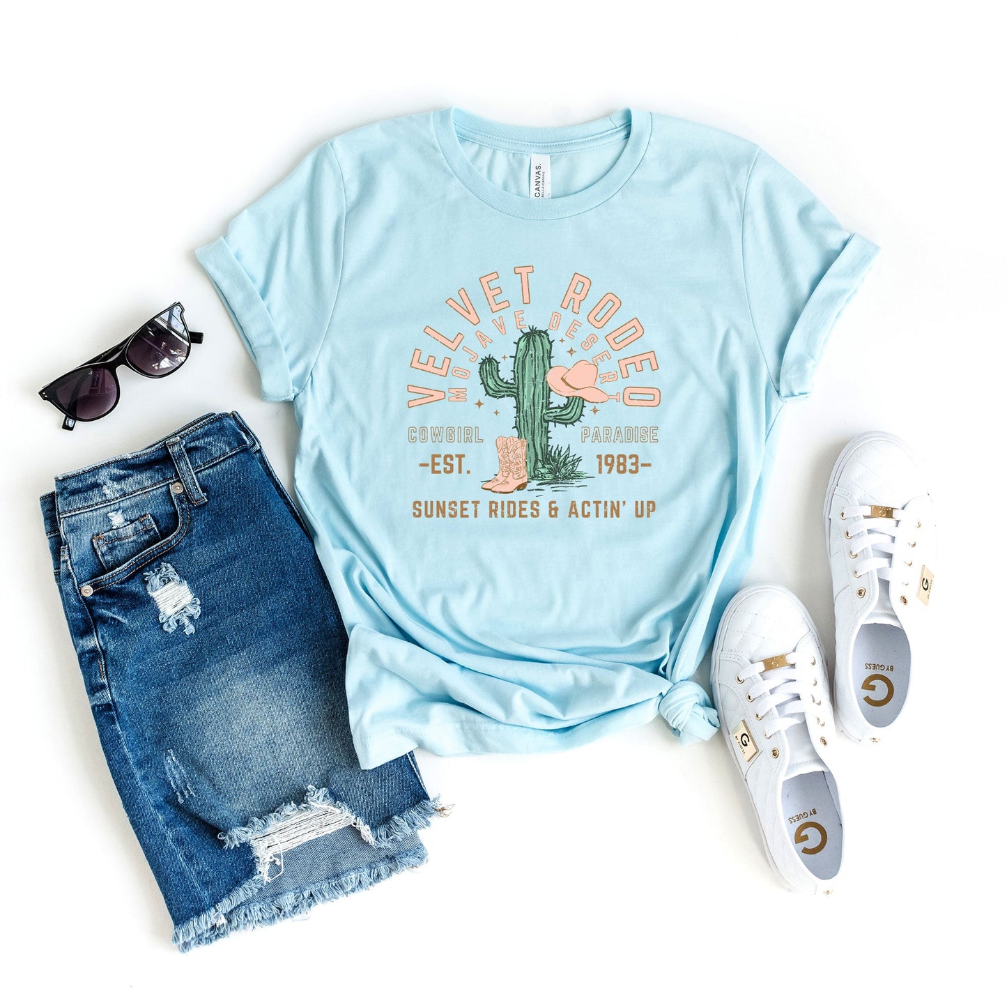 Velvet Rodeo Cactus | Short Sleeve Graphic Tee