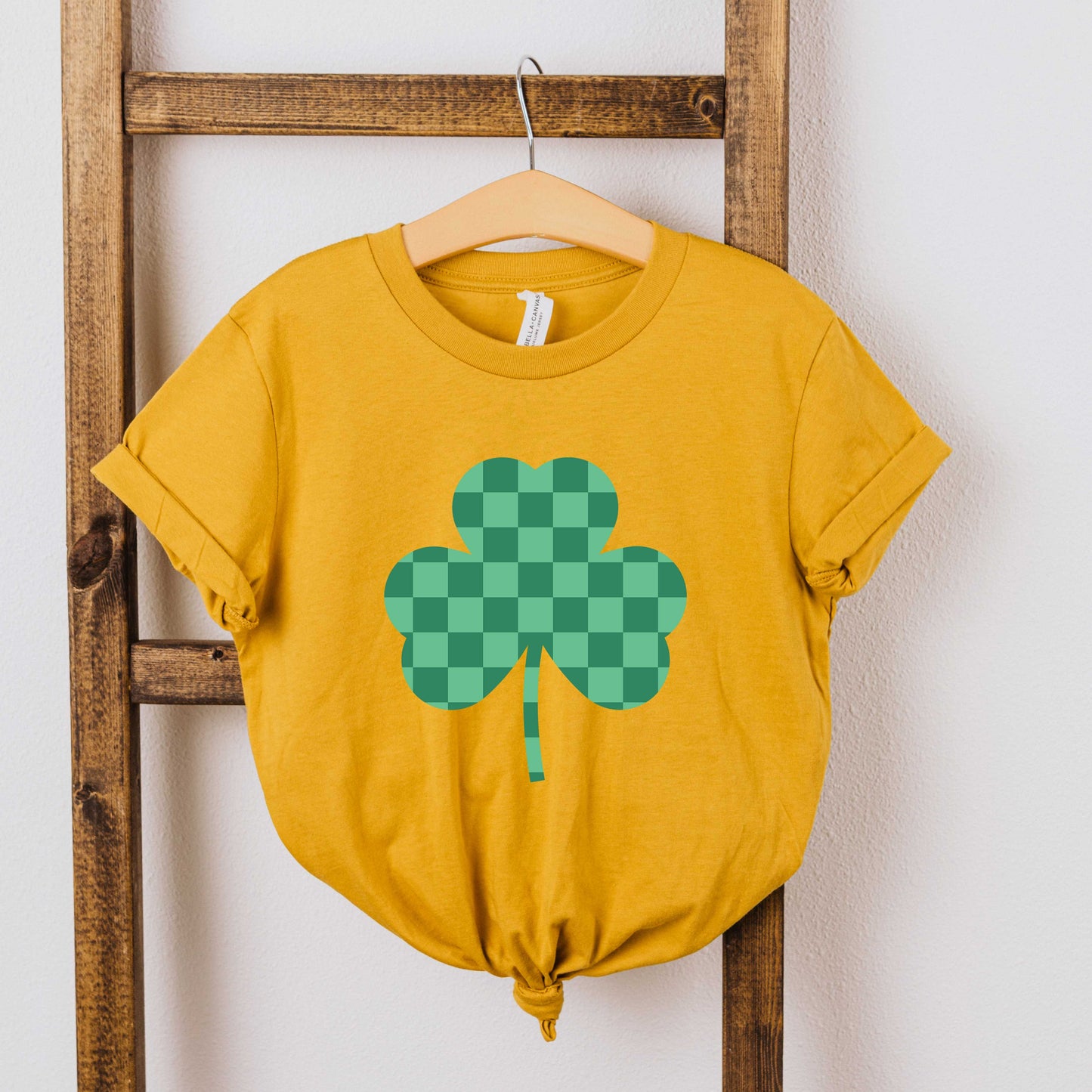 Checker Shamrock | Youth Short Sleeve Crew Neck