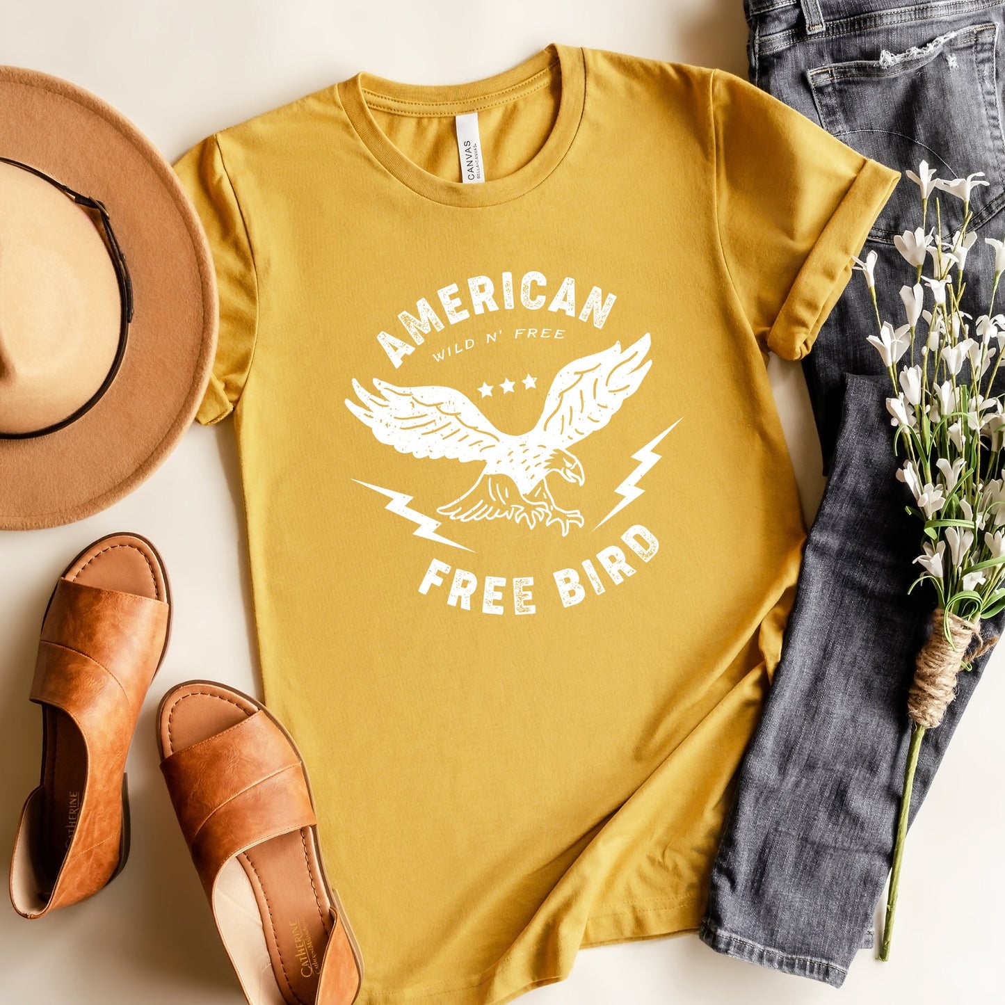 American Free Bird | Short Sleeve Graphic Tee