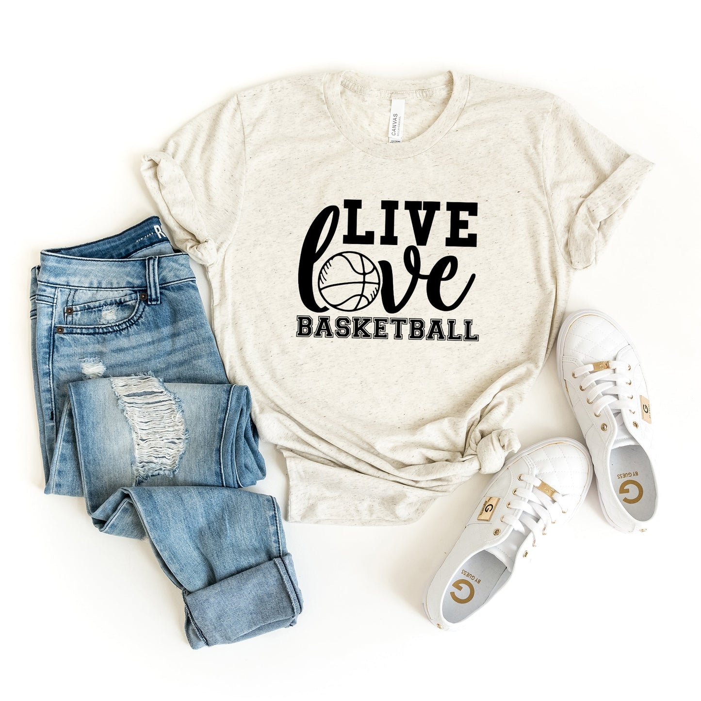 Live Love Basketball | Short Sleeve Graphic Tee