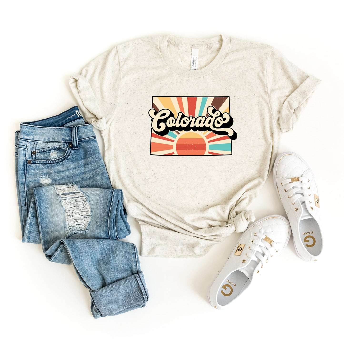 Retro Colorado | Short Sleeve Graphic Tee