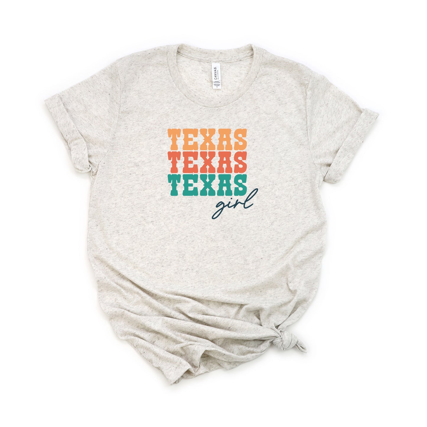 Texas Girl Stacked | Short Sleeve Graphic Tee
