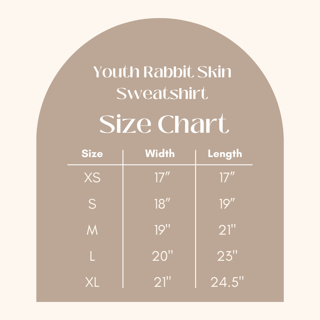 Heart Throb Small Heart | Youth Ultra-Soft Graphic Sweatshirt